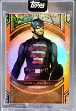 2025 Topps Marvel The Collector John F Walker Perfections Orange SSP /25 picture