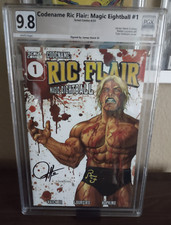 CODENAME RIC FLAIR MAGIC EIGHTBALL #1 9.8 SIGNED JAMES HAICK KIRKHAM COVER picture