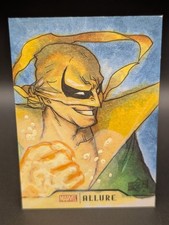 2021 Marvel Allure IRON FIST Sketch by Chris Botterill 1/1 picture