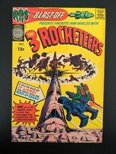 BLAST OFF #1 : FN/VF OWP : Robot SciFi Robot Cover By Jack Kirby : 1965  picture