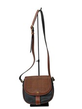 BALLY Leather Shoulder Bag Black Used Authentic Compact (Ages 14+) picture