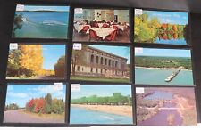 98 Vintage Mid Century Michigan Postcards 1940s 1950s 1960s 1970s All in Sleeves picture
