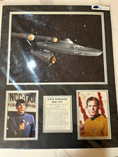 Star Trek The Original Series Print U.S.S. Enterprise NCC-1701 Kirk Spock picture