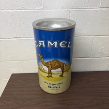 vintage camel 19” metal ashtray 90s picture