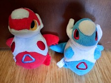 Vintage 2005 Pokemon Center Latias Latios PokeDoll Plush picture