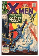 X-Men 31 1967 Marvel Comics VG+ 4.5 1st App Cobalt Man Marvel Girl Cyclops Beast picture