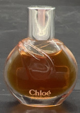 Vintage Chloé Parfum Mini – Swirl Glass Collectible Bottle – Original Contents picture