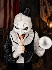 Damien Leone’s Terrifier Art The Clown Bust Statue Spirit Halloween Damaged picture