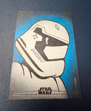 2026 Topps chrome Star Wars Artist Signature Sketch Card Stormtrooper Autograph picture