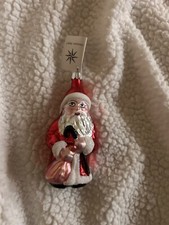 Radko 1992 MR. & MRS. CLAUS Two Christmas Ornaments...Poland..NEW with TAGS picture