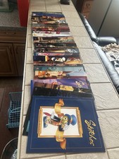 Lot Of 65 Walt Disney WDCC sketches Magazine All Beautiful Some Doubles picture