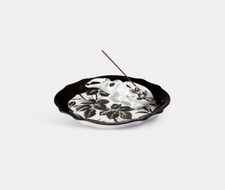GUCCI Richard Ginori Beetle Incense Holder & Incense Black Porcelain Mint w/Box picture