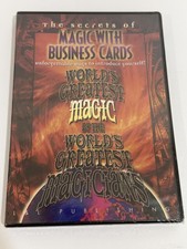 The Secrets of Magic With Business Cards DVD L&L Publishing World's Greatest picture