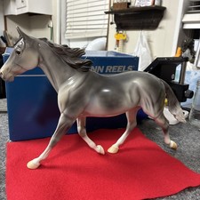 PETER STONE HORSE SHEZA DORABLE DAPPLE GREY HORSE correct me if I’m wrong ￼ picture