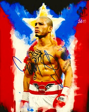 MIGUEL COTTO BOXING CHAMPION SIGNED REPRINT AUTOGRAPH 8