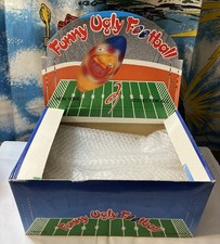 Vintage 80s Weird Ball Madballs KO Funny Ugly Football Store Display Box Gross picture