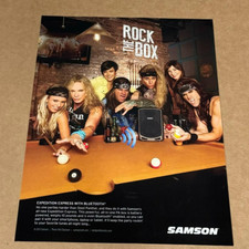 STEEL PANTHER - SAMSON MICS - 2013 Print Advertisement picture