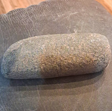 Native American Stone Celt Axe Head A Prehistoric Tool picture