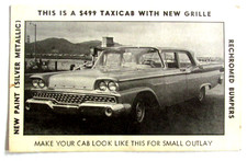 VTG 1959 Ford Car Original Mailer Postcard Best Car Buys San Francisco CA Ad picture