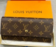 Authentic Louis Vuitton Portefeuille Sarah Monogram Long Wallet – Brown picture