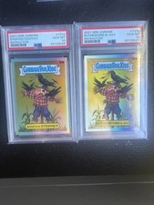 Topps 2021 GPK Chrome PSA 10 Refractor 2-Card Lot 131a/131b Stephen/Hay picture