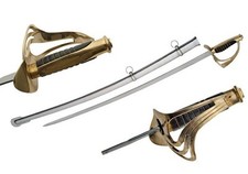 Deluxe Model 1840 United States Army Cavalry Saber Sword with Steel Scabbard picture
