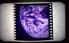 VINTAGE NASA APOLLO 17 70MM FILM CUTOUT AS17-148-22721 picture