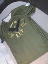 DISCONTINUED CAMP ARIFJAN KUWAIT NOVEMBER 2025 FIT GREEN MILITARY SHIRT LARGE picture