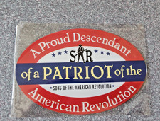 Sons of The American Revolution Magnetic Car Decal 6