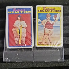 Bulging Beauties Vintage Playing Cards 1997 New in Plastic Case. Mint Condition picture