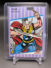 2023 Fleer Throwbacks '89 Marvel Edition THOR #21 Purple Parallel /5 picture