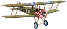 Guillow's Thomas Morse Scout Laser Cut Balsa Model Kit 24