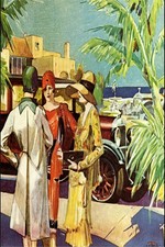 Vintage 1920s High Society Art Print 16x24