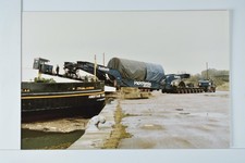 Pickfords Industrial Heavy Haulage Lorry Aberthaw Fisher Ship Dock 1989 Photo picture