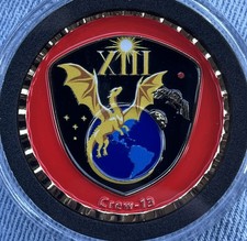 SpaceX Dragon falcon 9 Crew 13 NASA Challenge Coin Medal picture