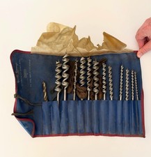 Vintage Russell Jennings Extension Lip Auger Bits 11pc + 2 Extras USA picture