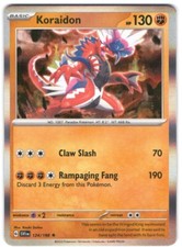 KORAIDON 124/198 SCARLET & VIOLET SVI POKÉMON RARE HOLO picture