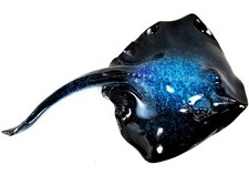 Stingray Sea Life Figurine Nautical Decor picture