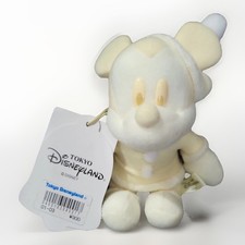 Minnie Mouse Winter Christmas Albino Tokyo Disney Resort Pin Plush 5.5