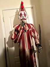 Spirit Halloween 2025 Silent and Deadly Clown Animatronic Decoration picture