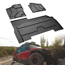 Floor Mats for 2025 Polaris Xpedition XP 5/ADV 5, TPE Front & Rear Anti-Slip ... picture