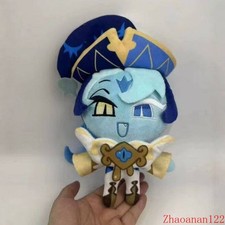 Cookie Run Kingdom Shadow Milk Cookie Anime Plush Doll Dress Up Toy Stuffed 20cm picture