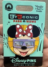 Disney Eyeconic Park Views Minnie Mouse Magic Key Holder Pin LE 3000 2026 picture