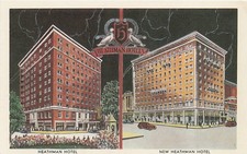 Postcard OR: Heathman Hotels, Heathman & New Heathman, Portland picture