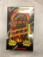 1993 Collect-A-Card American Bandstand Trading Cards Factory Sealed Box of 36 picture