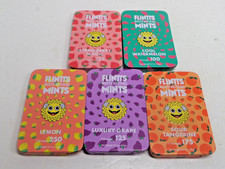 5x small mint tins Flints brand EMPTY picture
