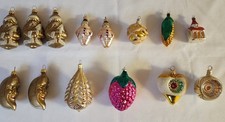 West Germany Blown Glass Christmas Ornaments  Vintage (You Pick) picture