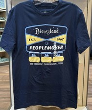 Disney Disneyland PEOPLEMOVER Ride Tomorrows Transportation T-Shirt X-LARGE New picture