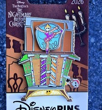 Disney Tim Burton's NBC Haunted Mansion Holiday 2026 LR Pin picture
