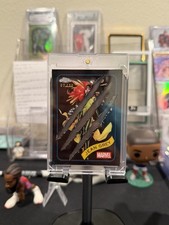2025 Topps Chrome Marvel Jean Grey Clawed Black Refrector 07/10 #94 SSP FLAWLESS picture